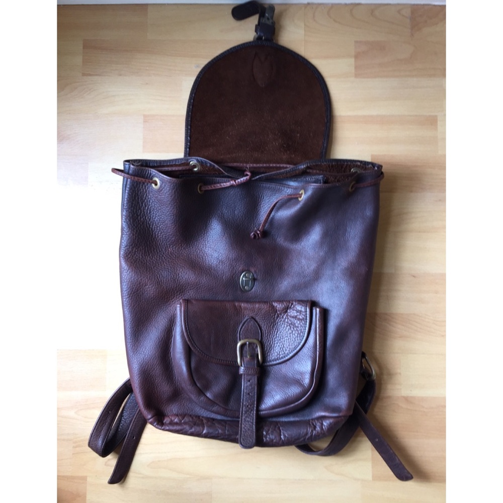 Large Genuine Leather Backpack - image 4